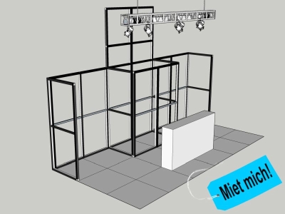 Messestand Schema