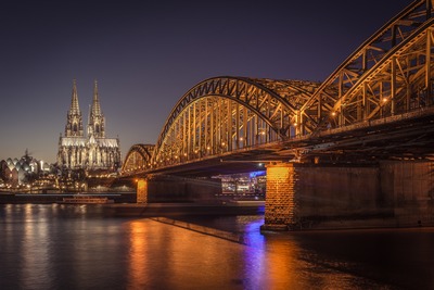 Kölner Dom und Hohenzollernbrücke